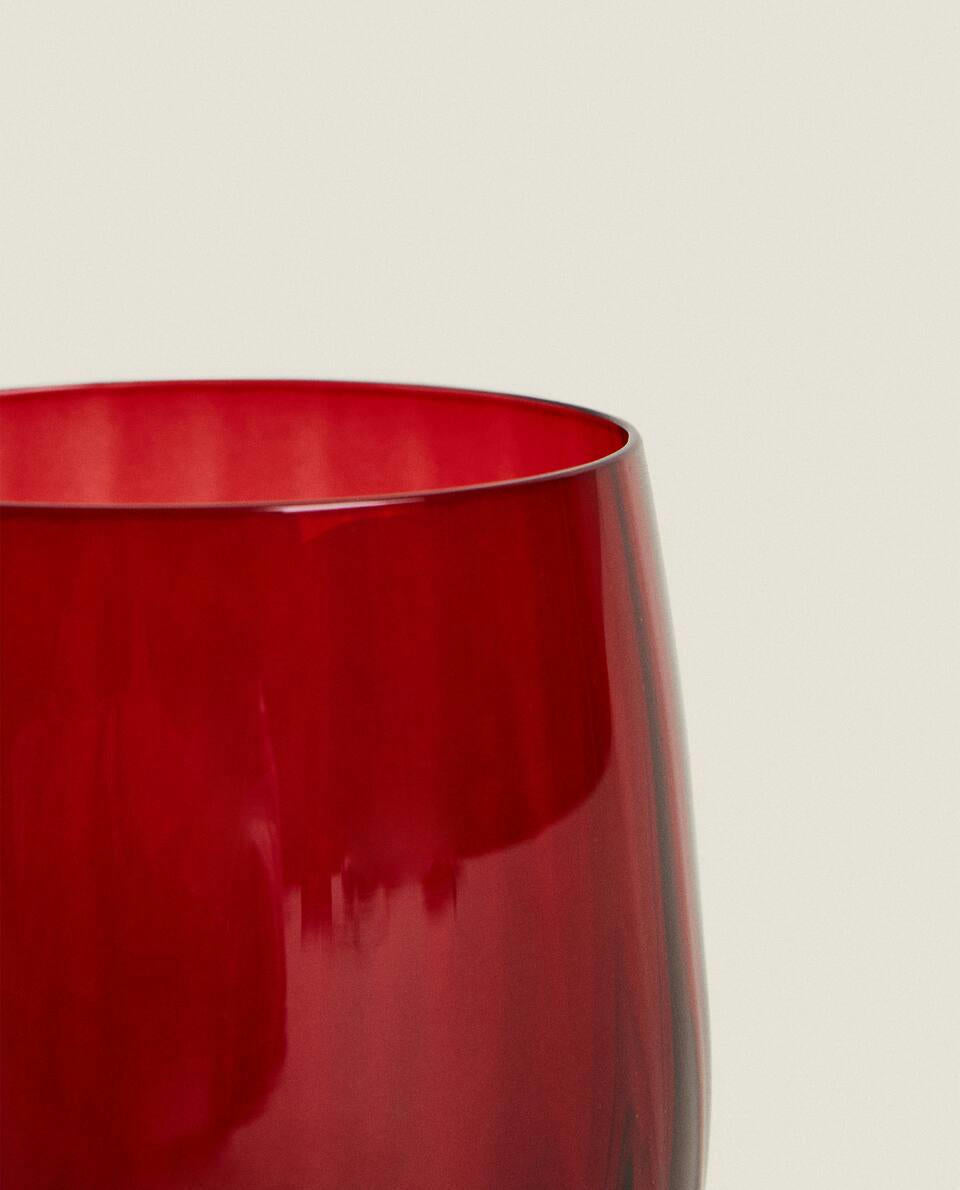 PLAIN CHRISTMAS GLASSWARE SET