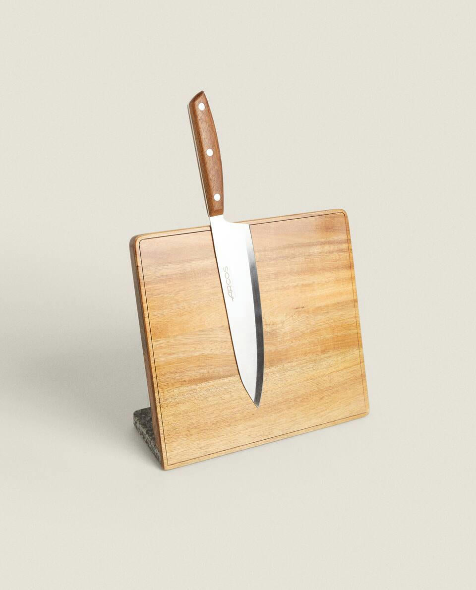 MAGNETIC WOODEN KNIFE HOLDER