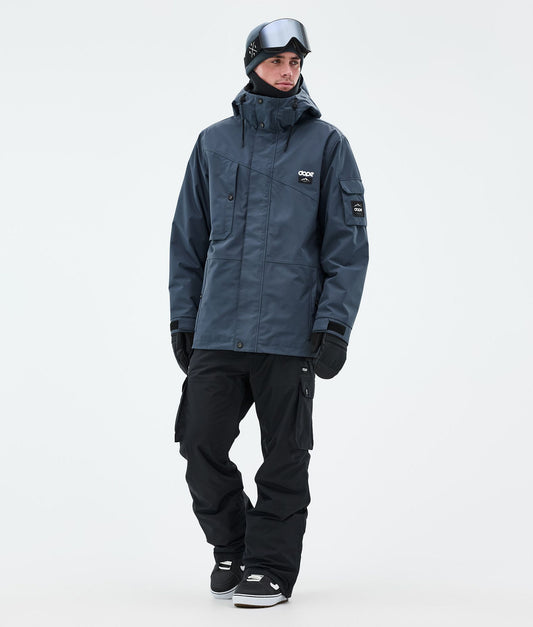 Snowboard Jacket For Men Metal Blue