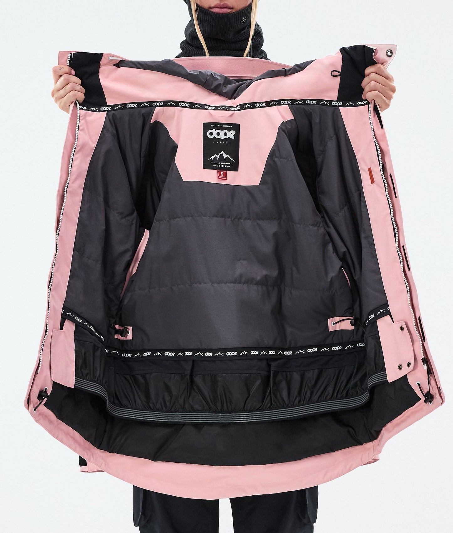 Snowboard Jacket For Women Soft Pink