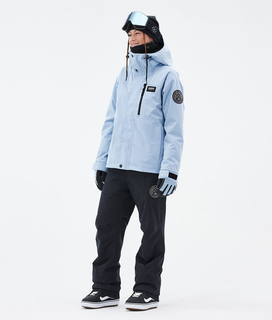 Snowboard Jacket For Women Light Blue