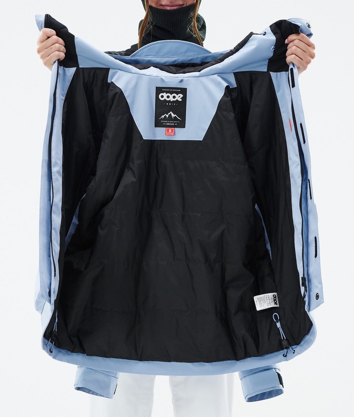 Snowboard Jacket For Women Light Blue