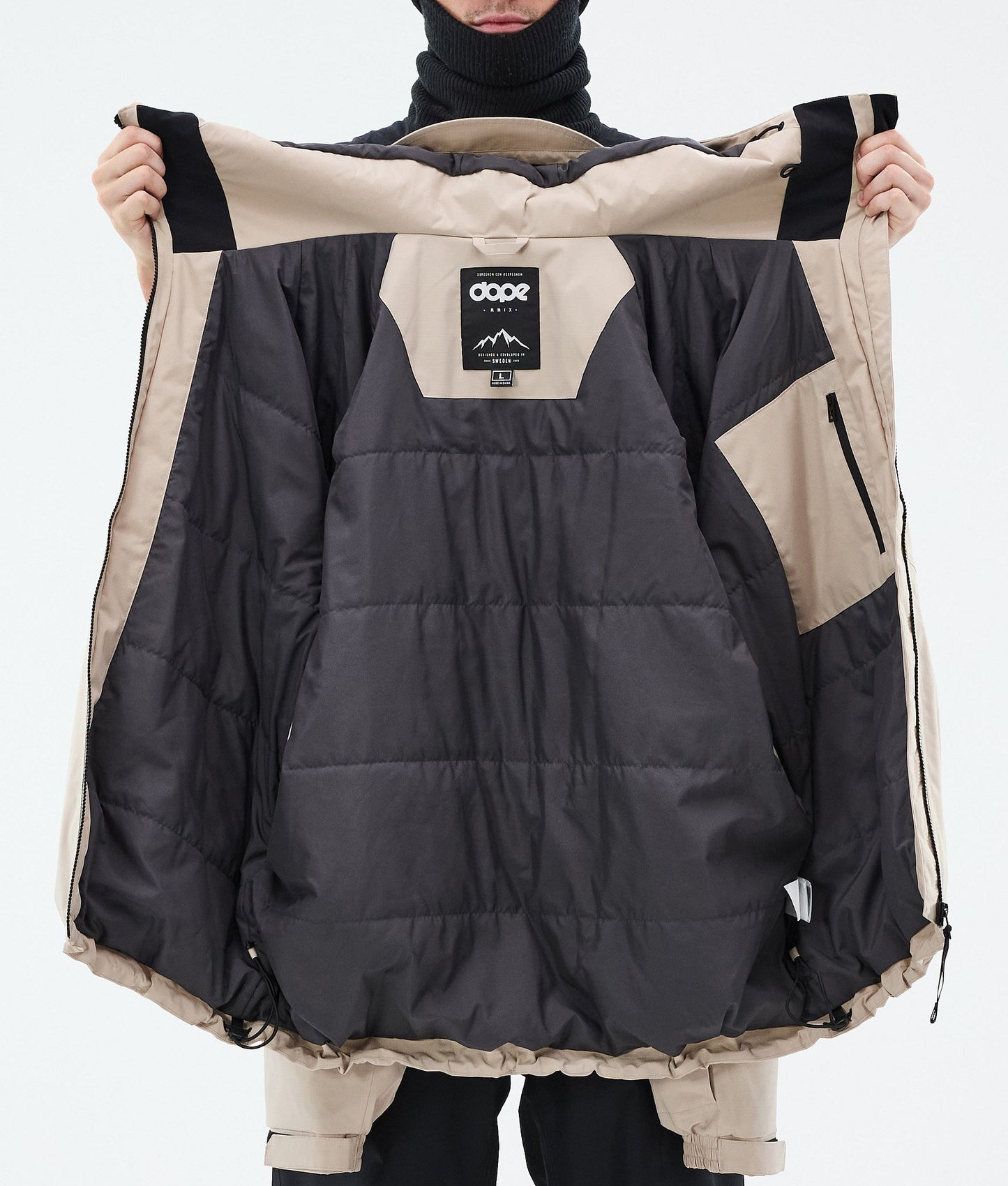 Snowboard Jacket For Men Sand