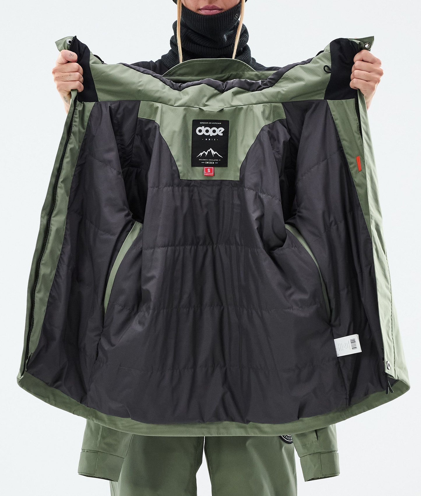 Snowboard Jacket For Women Moss Green