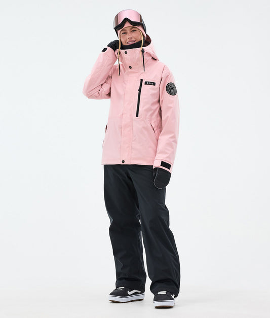 Snowboard Jacket For Women Soft Pink