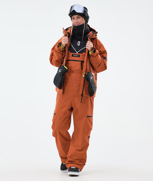 Snowboard Pants For Women Burned Orange