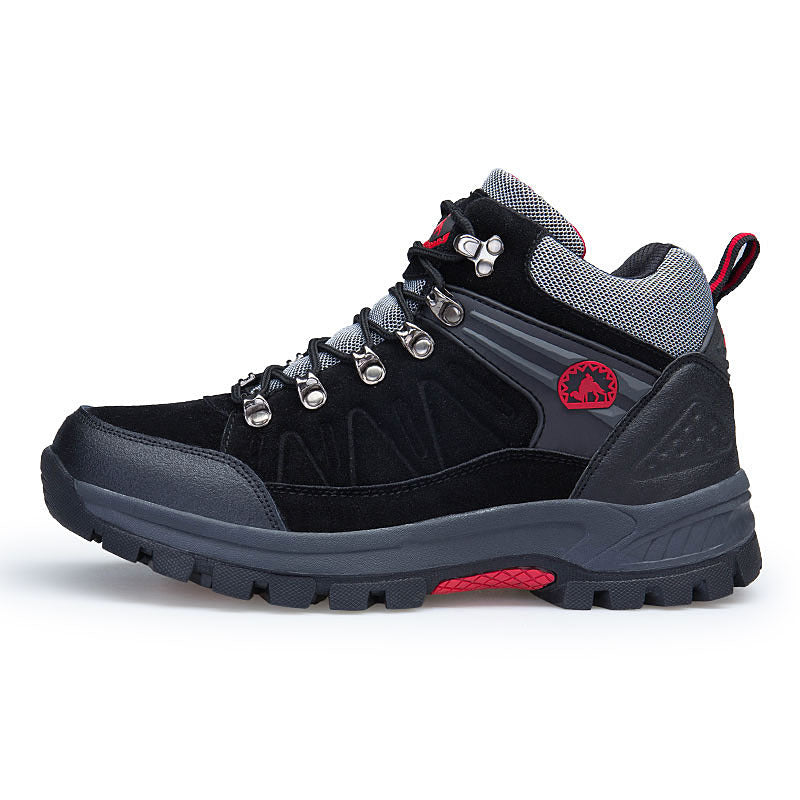 (⏰BLACK FRIDAY SPECIAL-70%OFF)Men's Mountaineering Orthopedic Ankle Support Hiking Boots Waterproof Non-Slip Wide Toe Tactical Boots