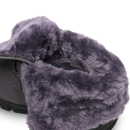 (Limited Time 70% Discount Event) Men's 2024 Winter New Wide Toe Ankle Support Orthopedic Arch Support Snow Boots Warm Waterproof Non-slip Anti-puncture Hiking Boots