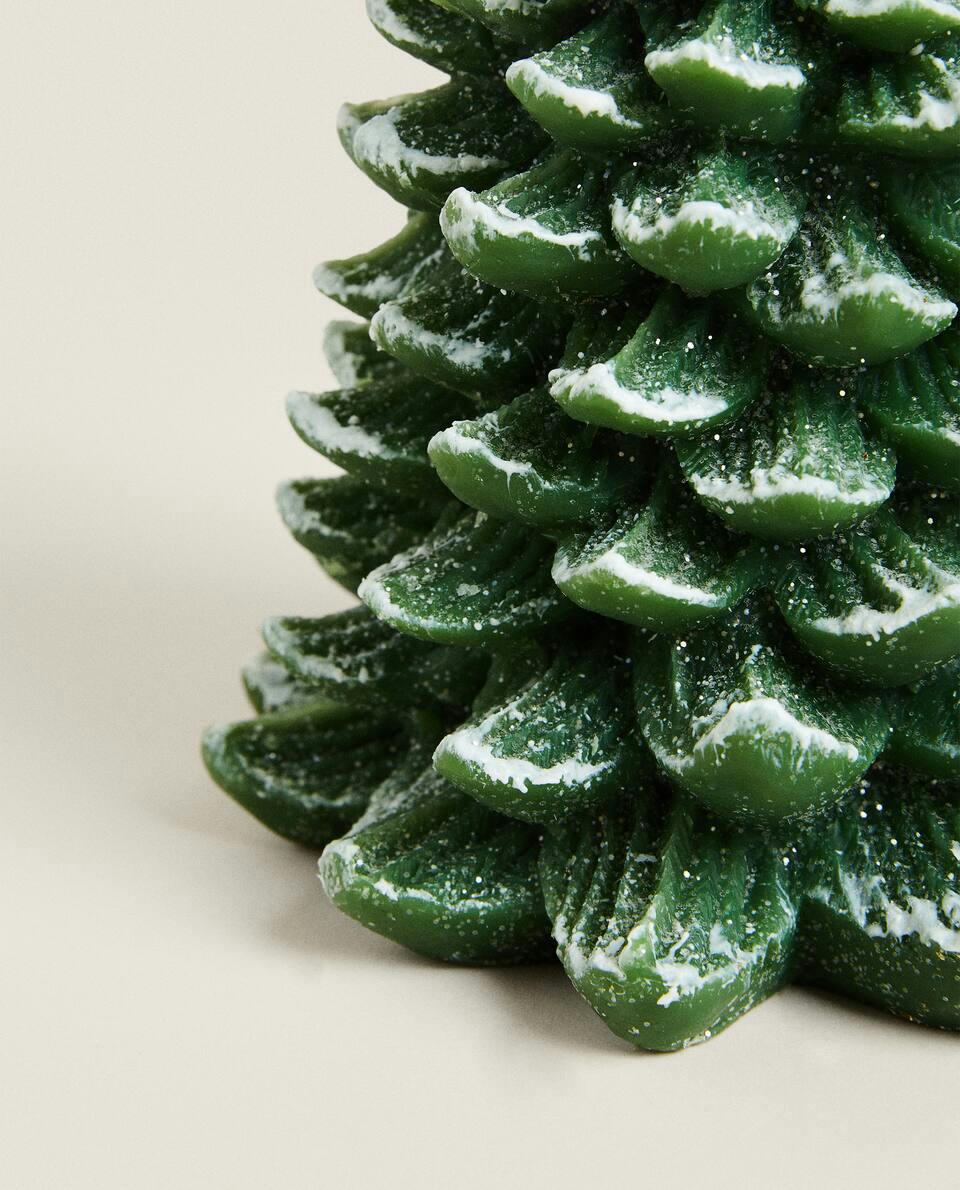 CHRISTMAS TREE DECORATIVE CANDLE