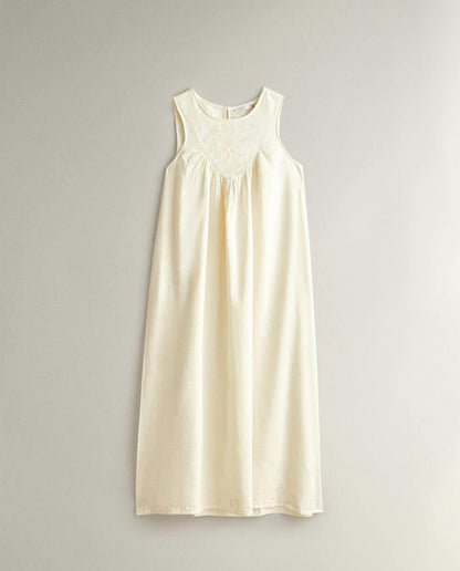 EMBROIDERED NIGHTDRESS