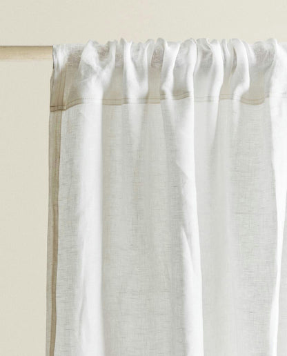 WASHED LINEN CURTAIN