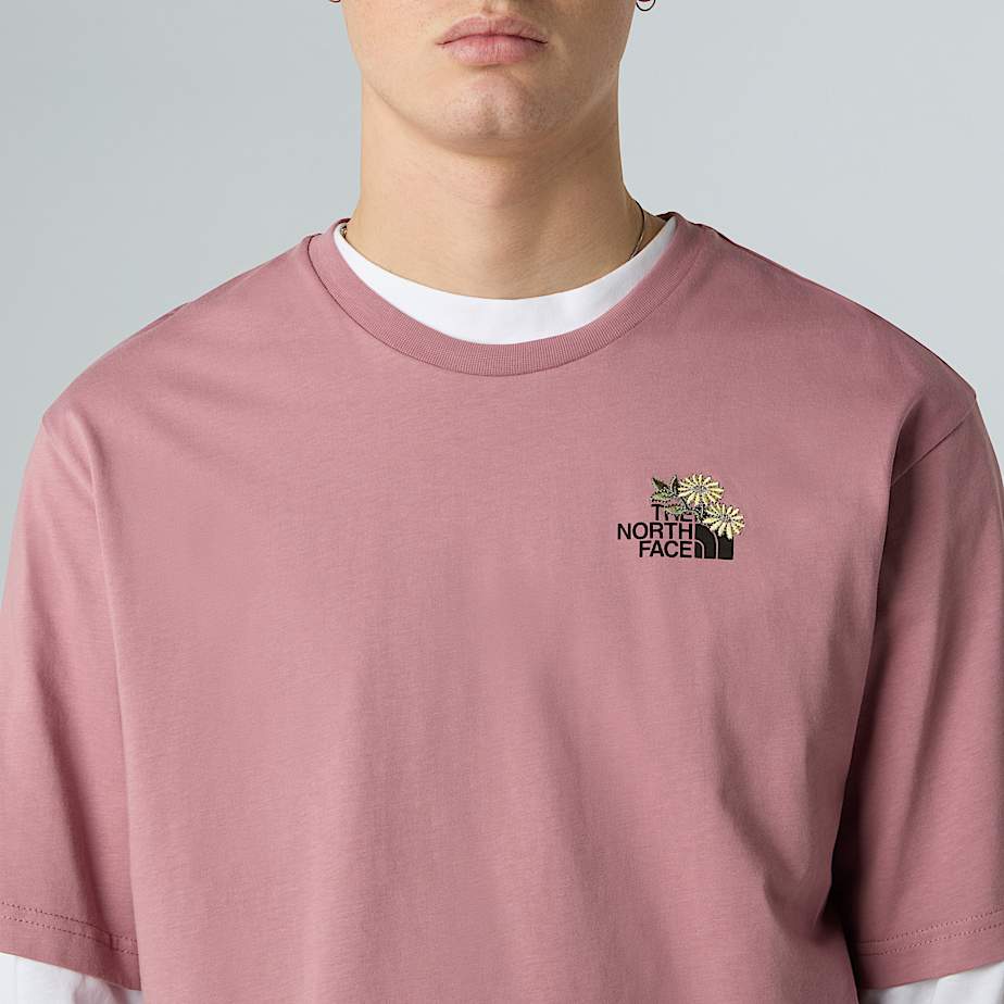 Unisex Dome Flower Relaxed Graphic T-Shirt