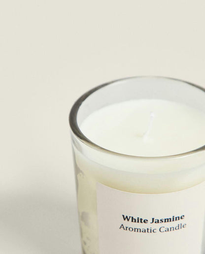 WHITE JASMINE SCENTED CANDLES
