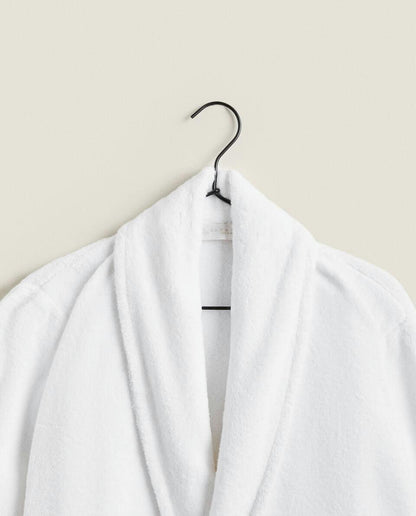 EXTRA SOFT BATHROBE WITH SHAWL COLLAR