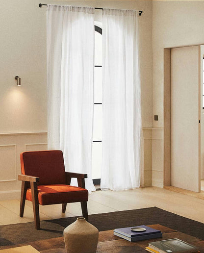 WASHED LINEN CURTAIN