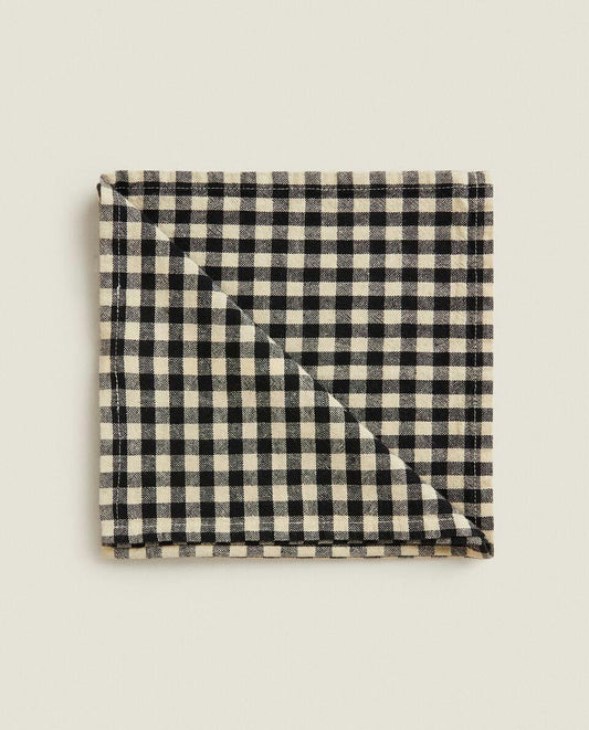 GINGHAM CHECK NAPKIN