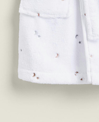 CHILDREN'S MOON BATHROBE