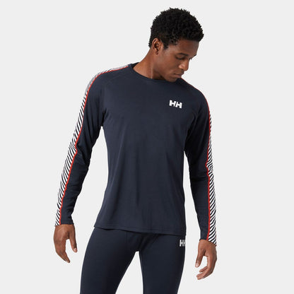 Men's LIFA ACTIVE Stripe Crew Base Layer