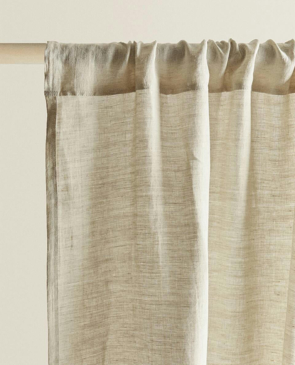 WASHED LINEN CURTAIN