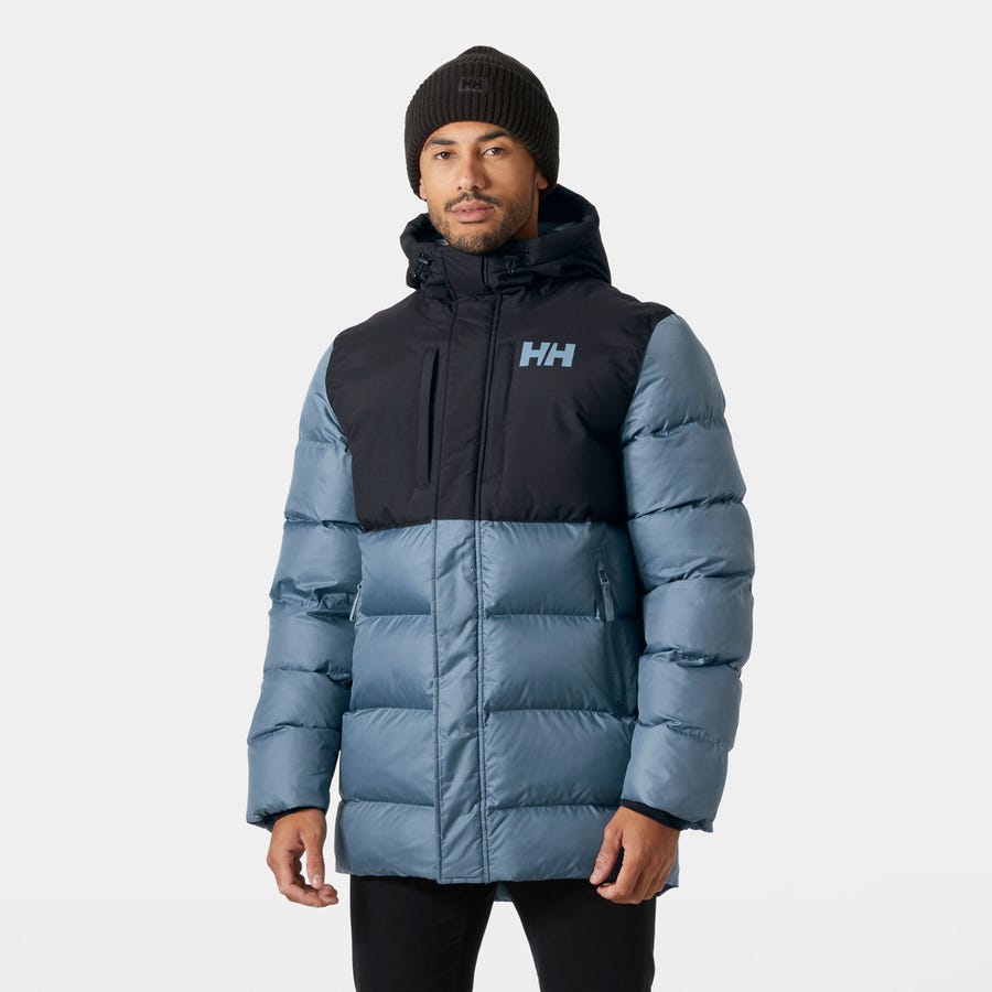Men's Active Puffy Long Jacket