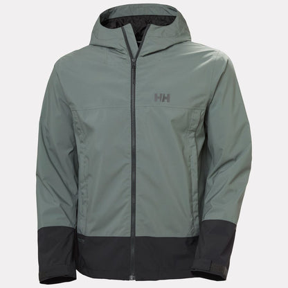 Men's Block Hooded Jacket