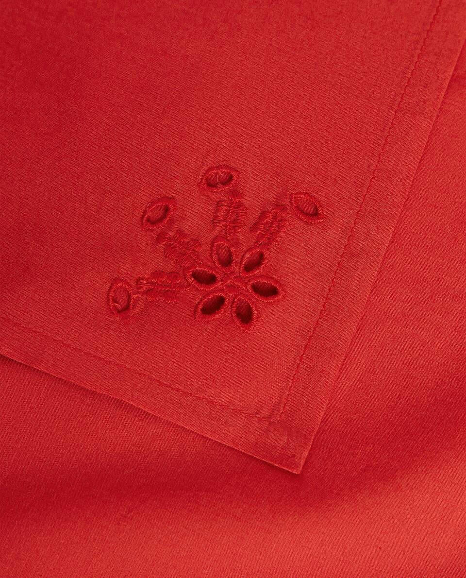 PACK OF EMBROIDERED COTTON CHRISTMAS NAPKINS (PACK OF 2)