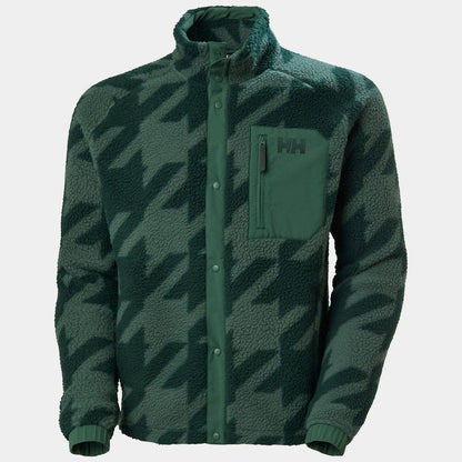 Men's Panorama Printed Pile Snap