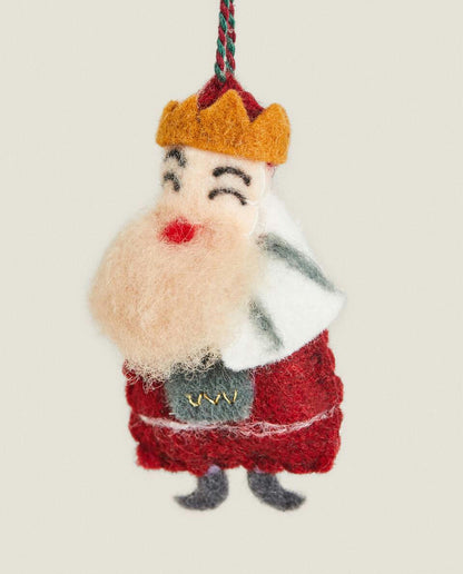 FELT SAINT MELCHIOR CHRISTMAS DECORATION
