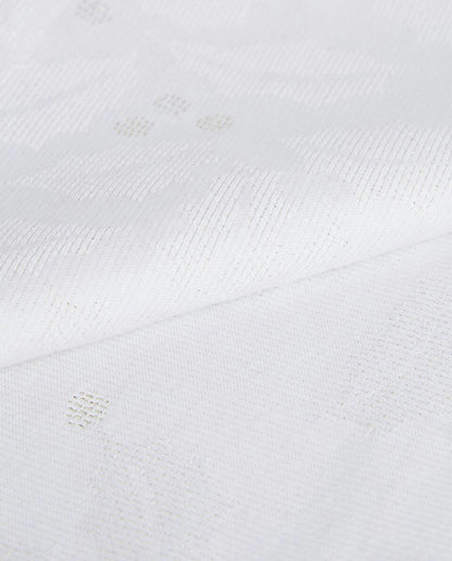 PACK OF GLITTERY CHRISTMAS FLORAL JACQUARD NAPKINS (PACK OF 2)