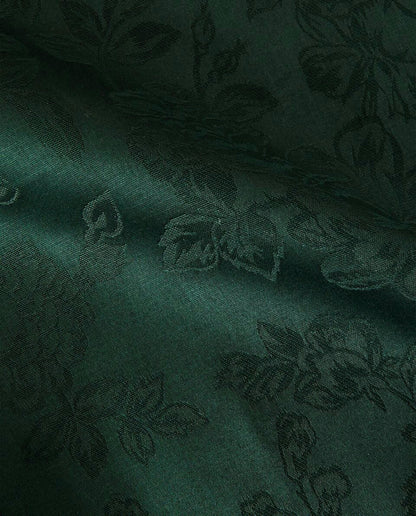 CHRISTMAS FLORAL JACQUARD TABLECLOTH