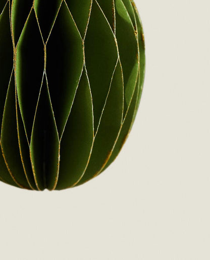 PACK OF FRUIT CHRISTMAS PAPER DECORATIONS (PACK OF 4)