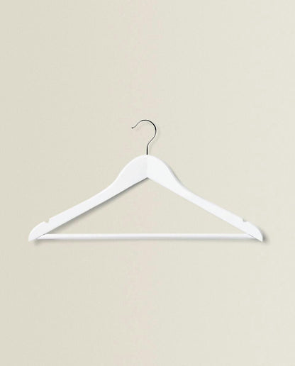 LACQUERED WOODEN HANGER (SET OF 3)