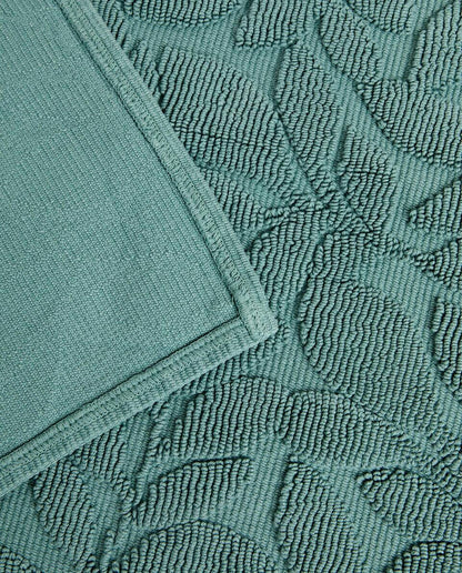 VEGETABLE JACQUARD BATH MAT