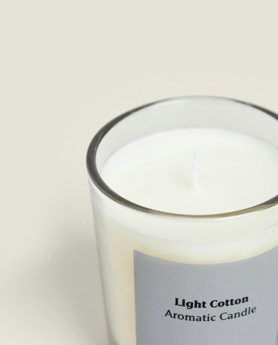 LIGHT COTTON SCENTED CANDLE