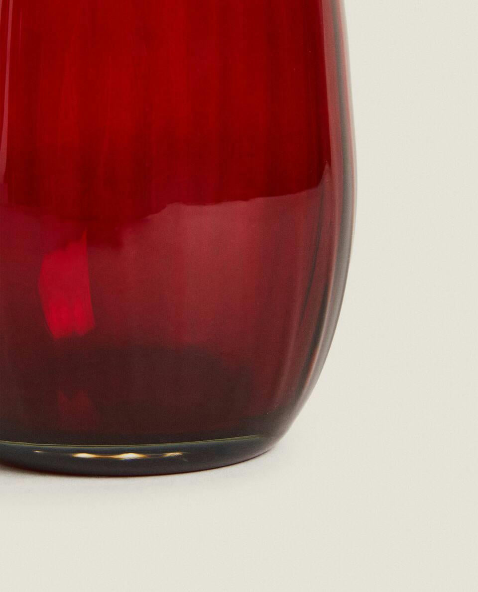 PLAIN CHRISTMAS GLASSWARE SET