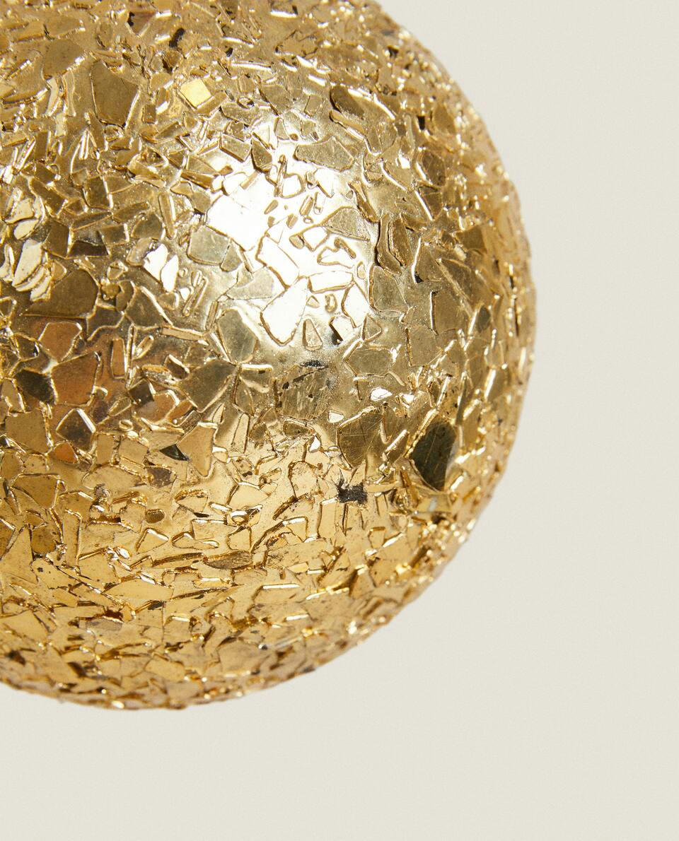 SHINY CHRISTMAS BAUBLE DECORATION