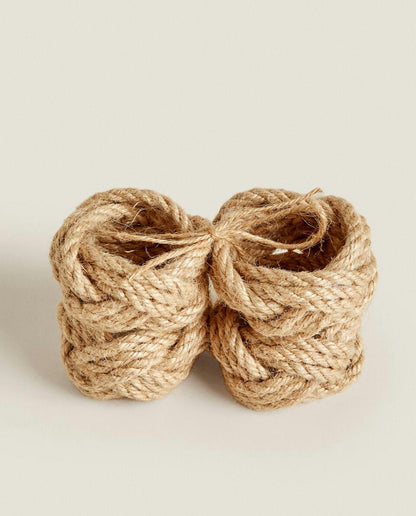 WOVEN NAPKIN HOLDERS (PACK OF 4)