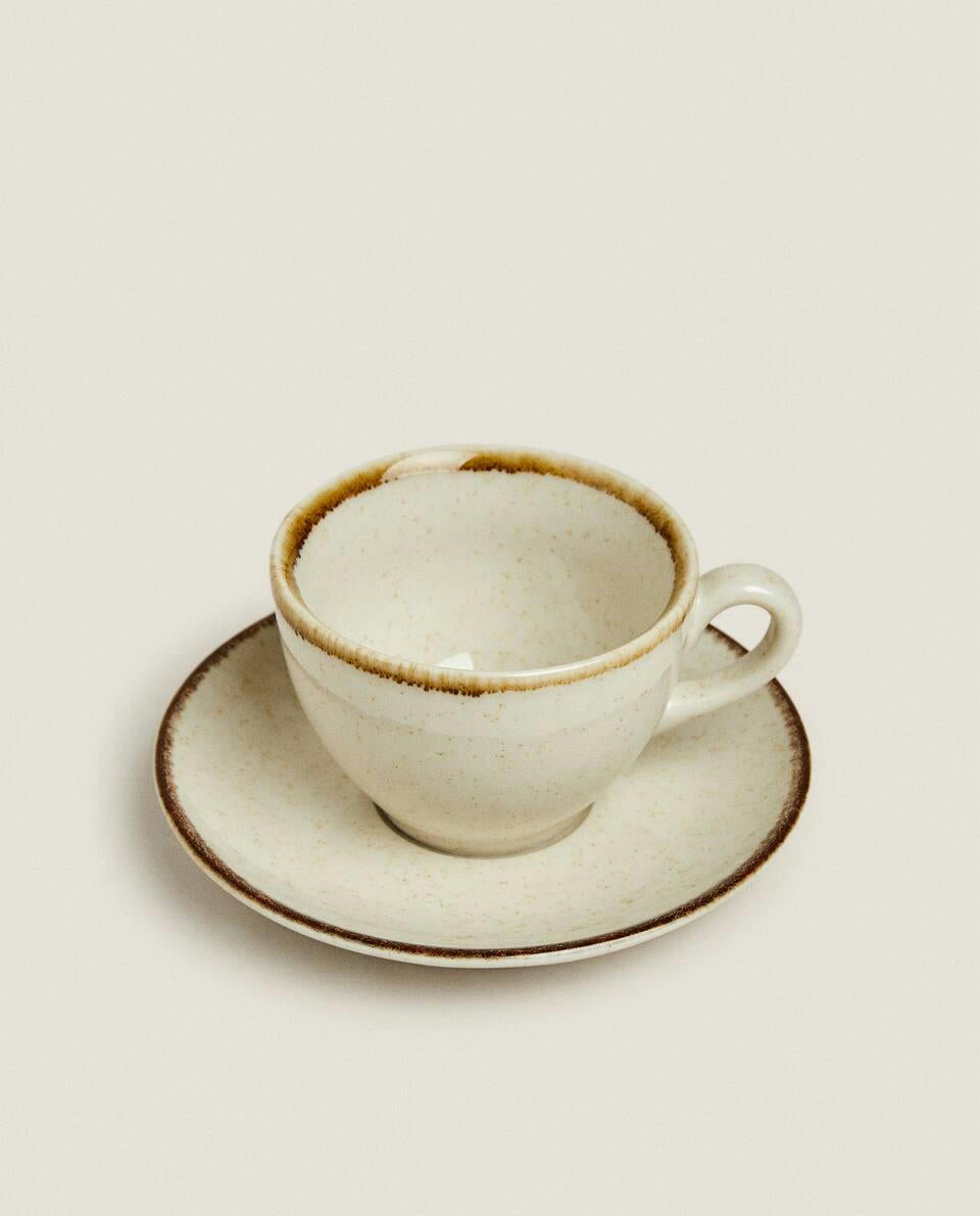 RIM DETAIL TEACUP