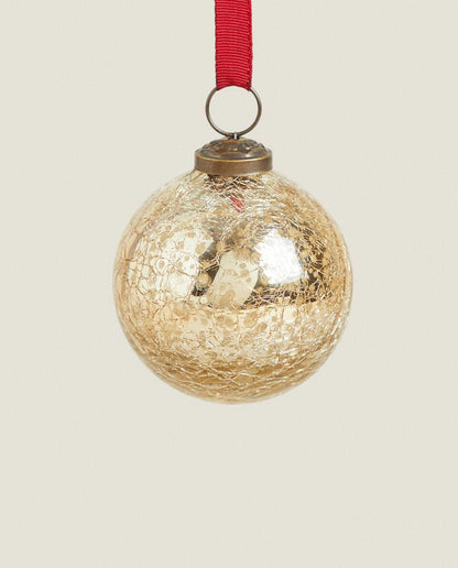 MERCURISED GLASS CHRISTMAS DECORATION