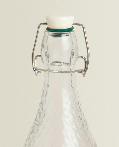 BOTTLE WITH CERAMIC STOPPER