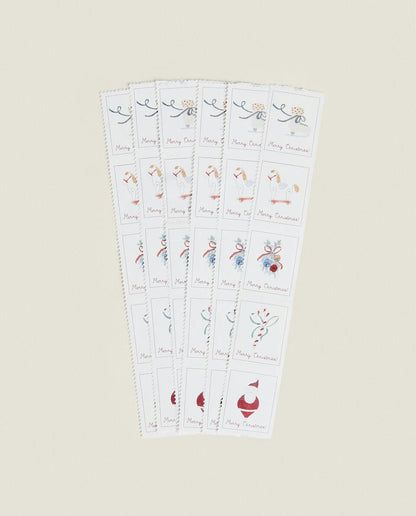 PACK OF CHILDREN’S CHRISTMAS ADHESIVE STAMPS (PACK OF 25)