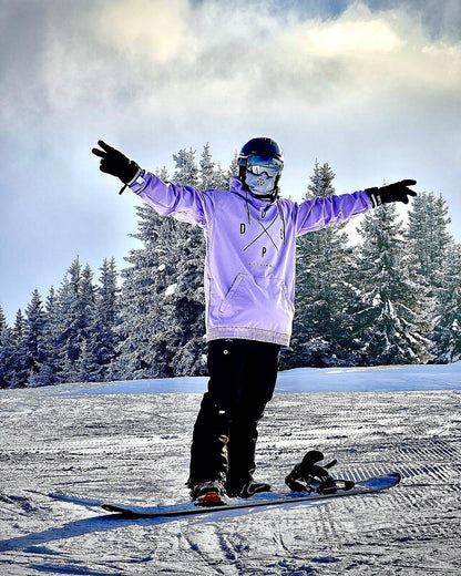 Snowboard Jacket For Men 2X-Up Faded Violet