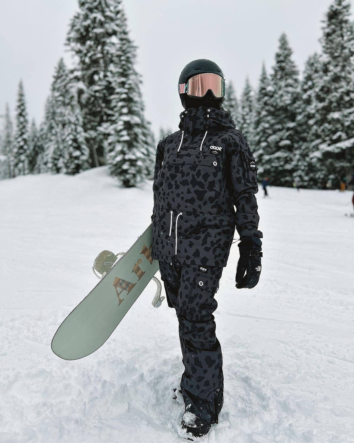 Snowboard Jacket For Women Dots Phantom