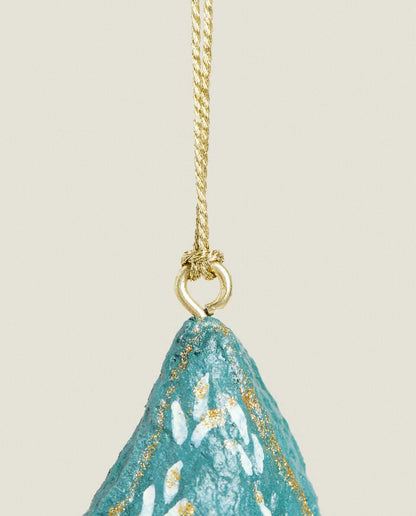 PAPER MCH STAR CHRISTMAS DECORATION