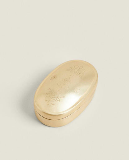EMGRAVED OVAL BOX