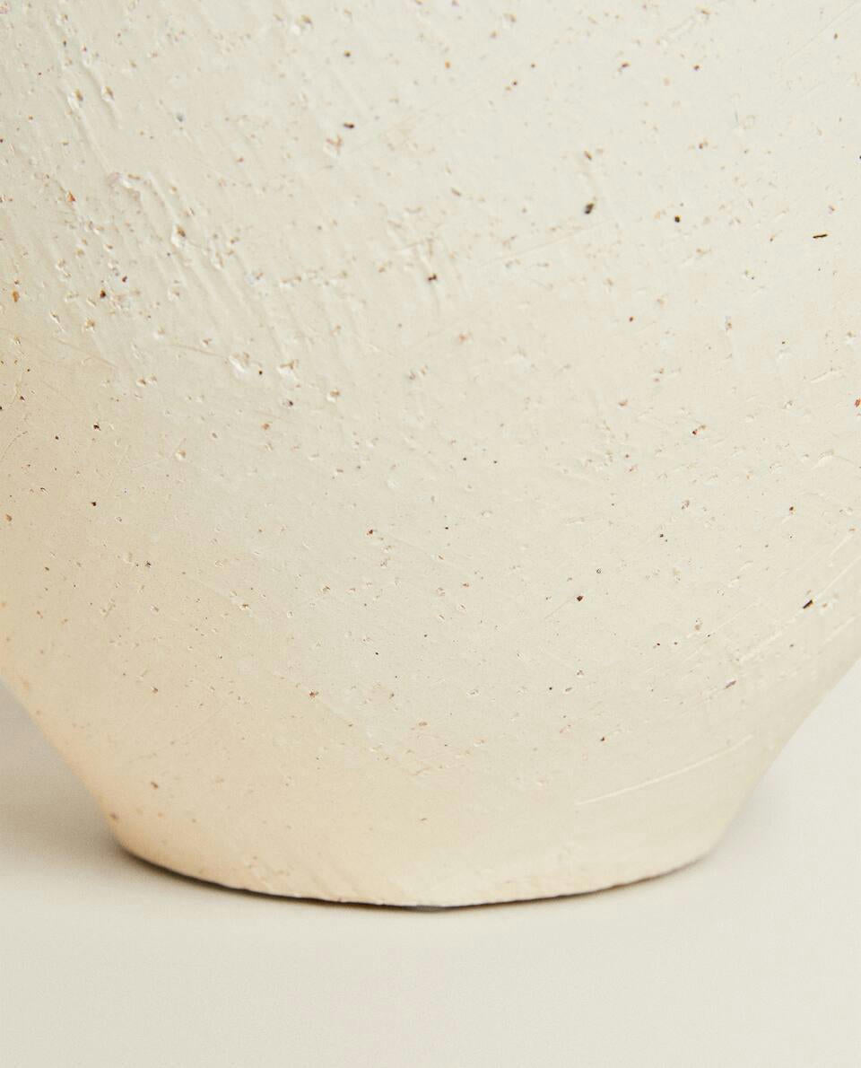 TEXTURED CERAMIC VASE