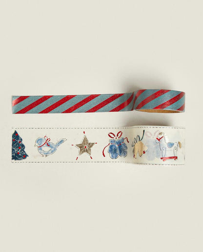 CHILDREN’S CHRISTMAS STICKY TAPE (PACK OF 2)