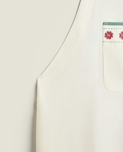 ADULT CHRISTMAS COTTON AND LINEN APRON