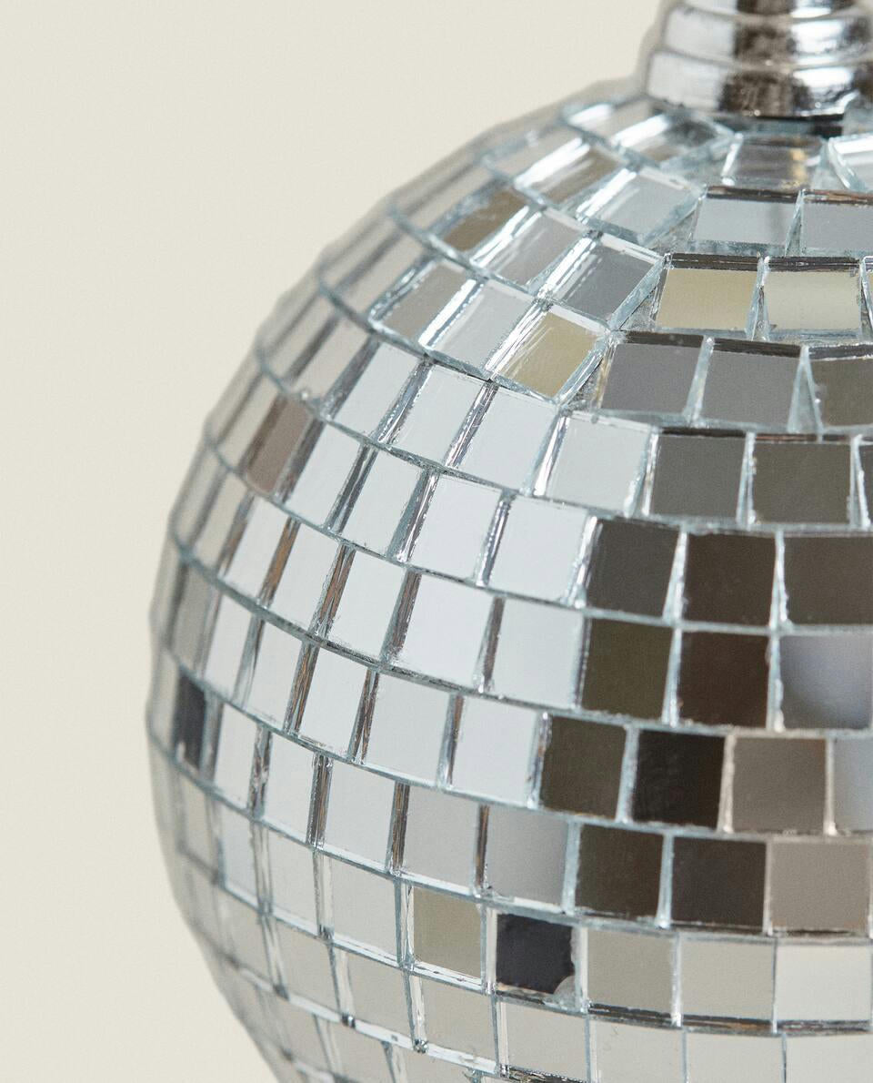 CHRISTMAS DISCO BALL DECORATION