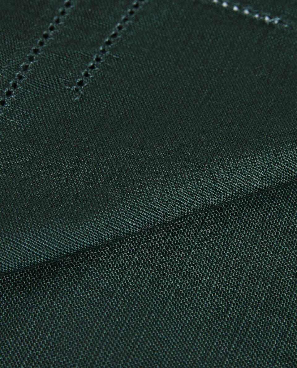 PACK OF HEMSTITCHED CHRISTMAS NAPKINS (PACK OF 2)